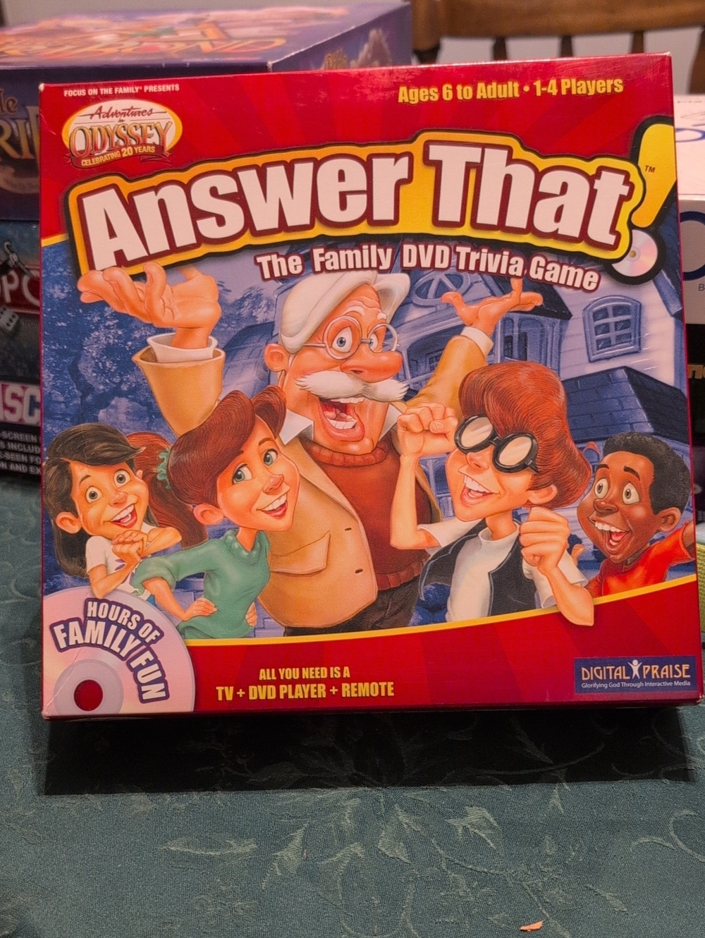 Answer That! The Family DVD Trivia Game